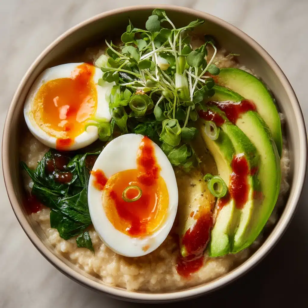 Savory Oatmeal Recipe - Recipe Image