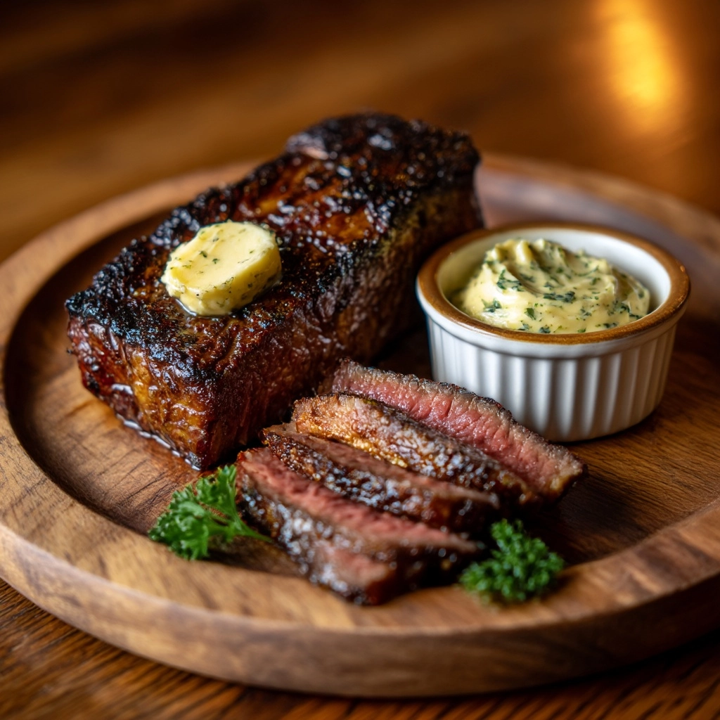 Pan-Seared Steak in Butter Sauce Recipe - Recipe Image
