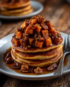 Butternut Squash Pecan Pancakes Recipe