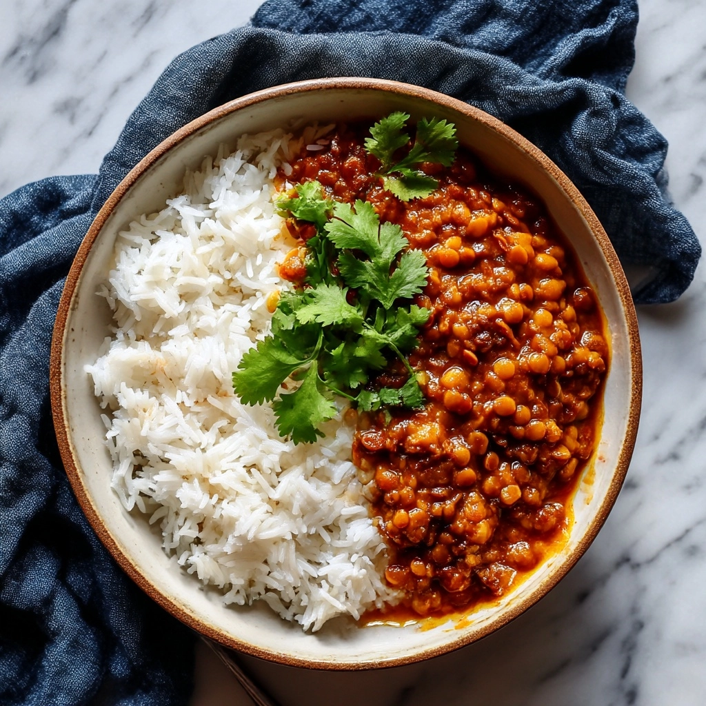 Instant Pot Red Curry Lentils Recipe - Recipe Image