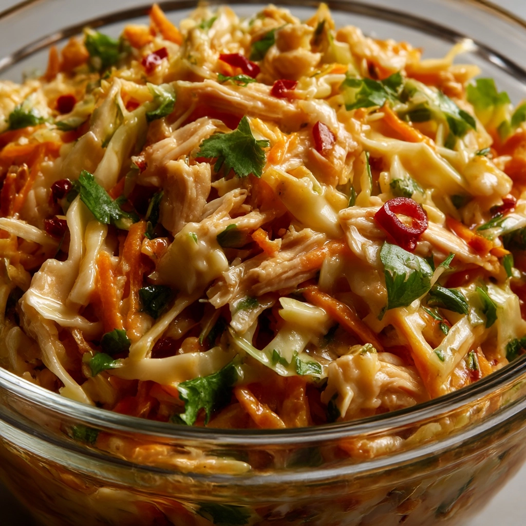 Chopped Thai-Inspired Chicken Salad Recipe - Recipe Image
