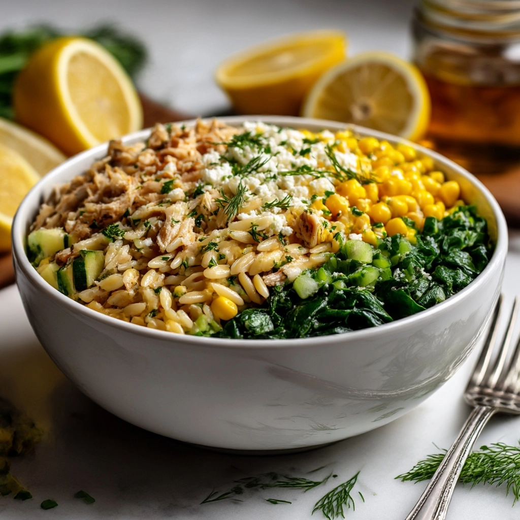 Zippy Orzo Summer Salad Recipe - Recipe Image