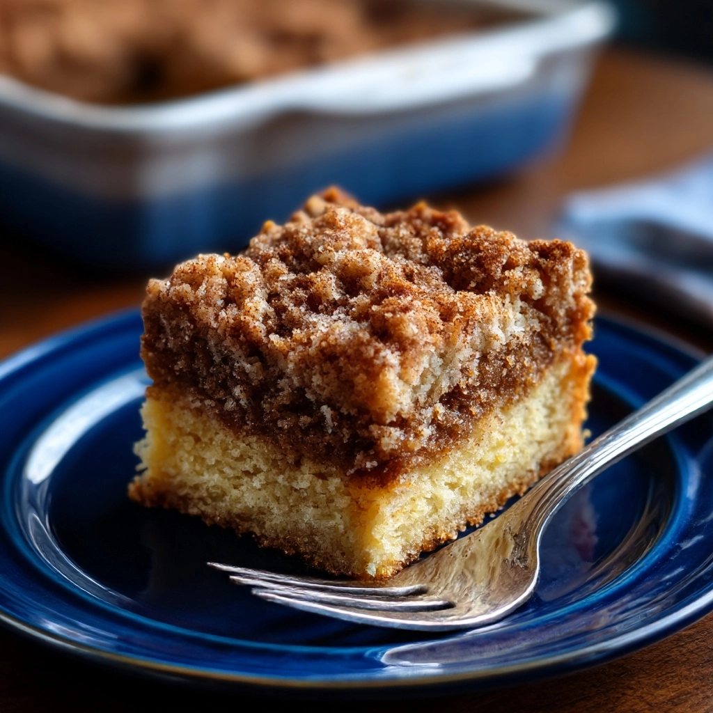 Cinnamon Sugar Zucchini Coffee Cake Recipe - Recipe Image