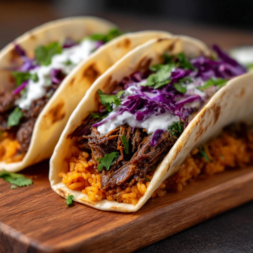 Beef Barbacoa – Mexican Pulled Beef Recipe - Recipe Image