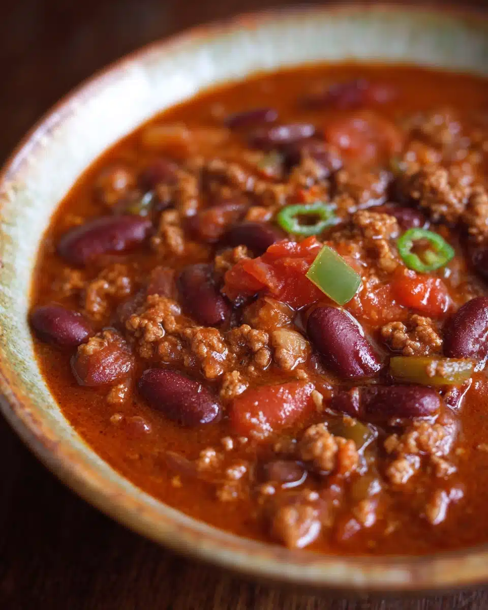 Slow Cooker 3 Bean Vegetarian Chili Recipe
