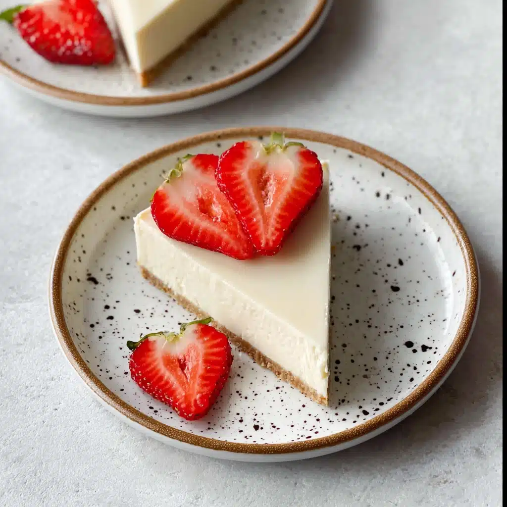 No Bake Cottage Cheese Cheesecake Recipe - Recipe Image