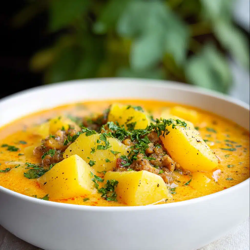 Potato And Sausage Chowder Recipe - Recipe Image