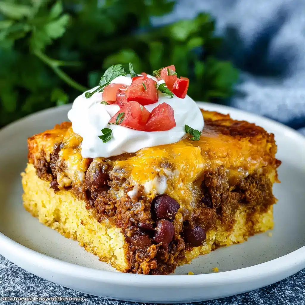 Chili Dog Casserole Recipe - Recipe Image