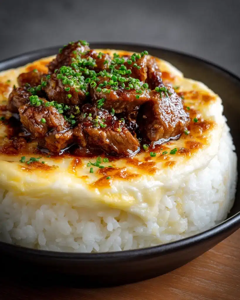 Garlic Butter Beef and Rice Recipe