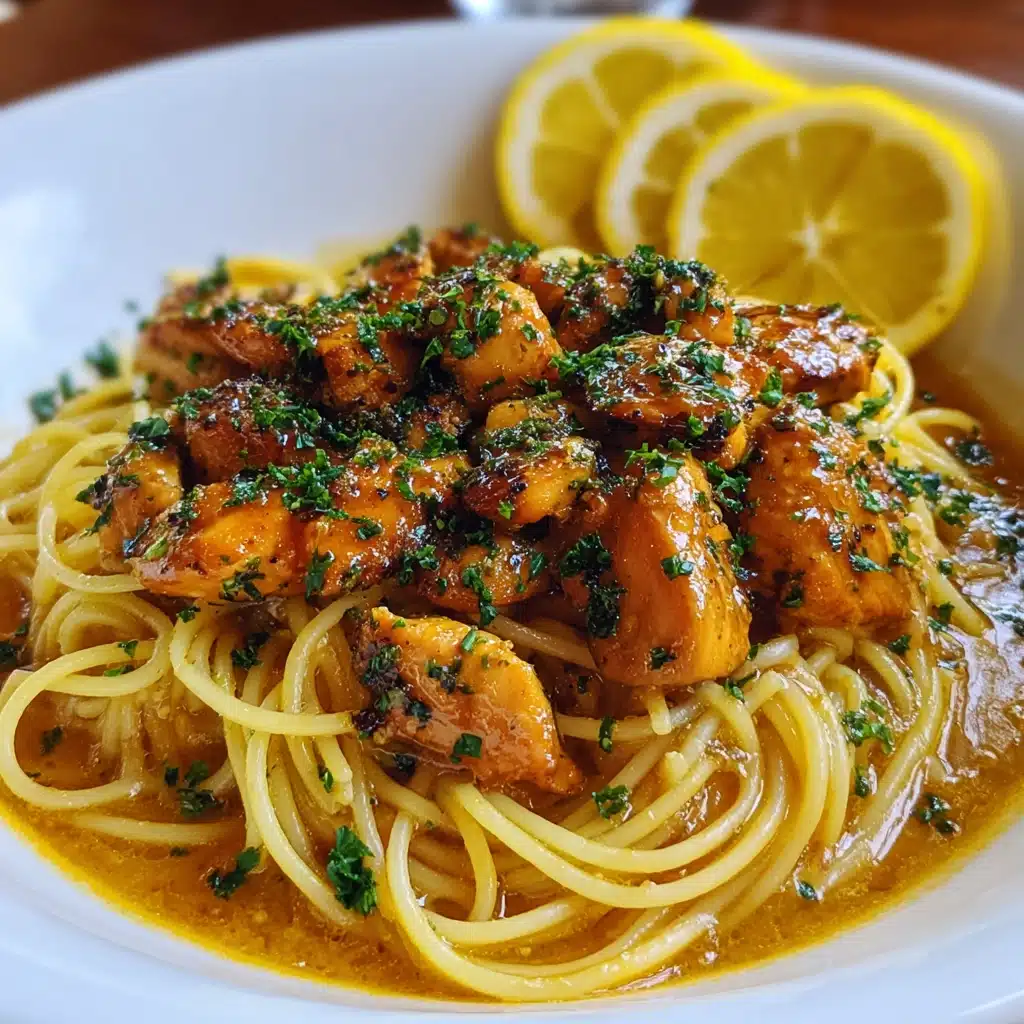 Cowboy Butter Chicken Linguine Recipe - Recipe Image