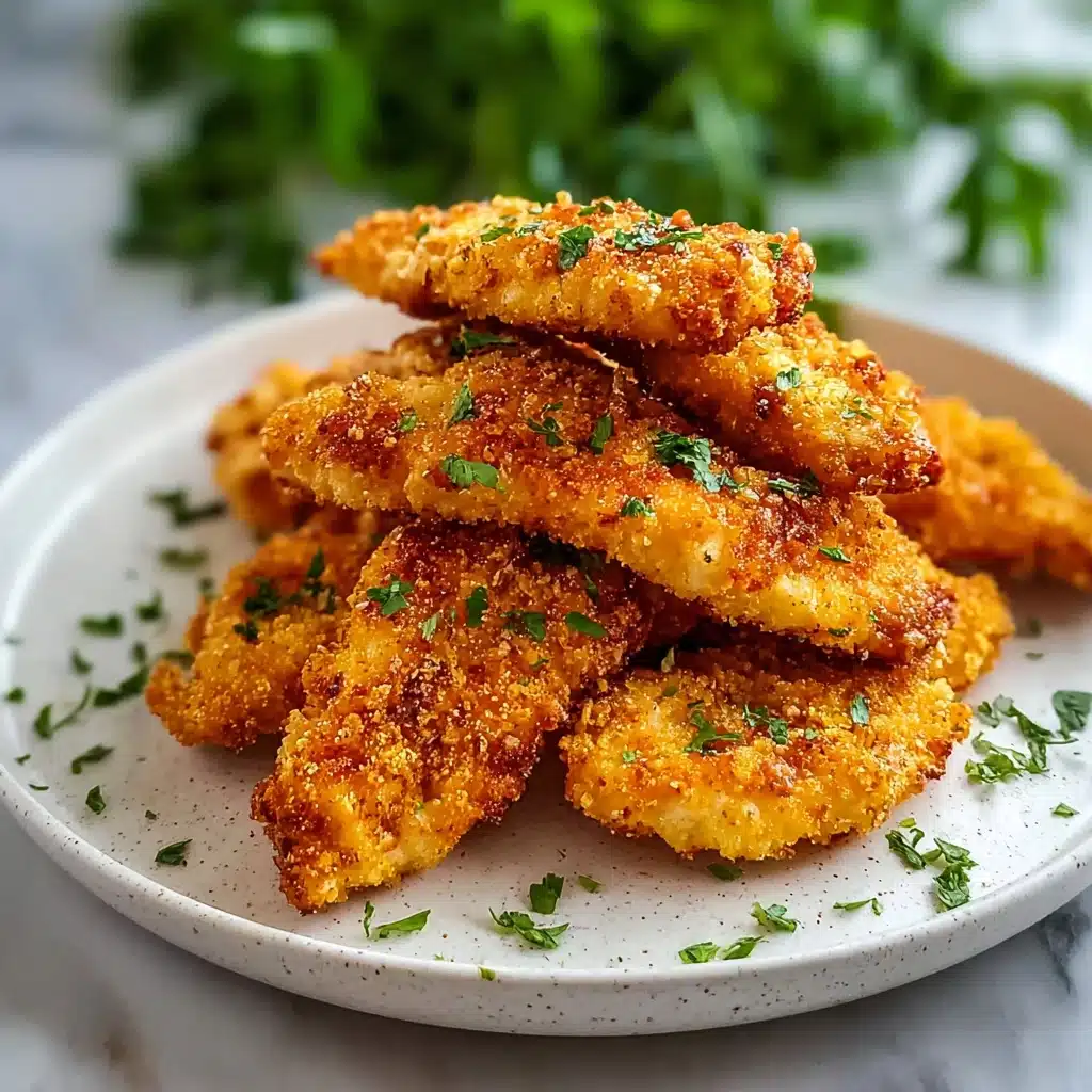 Crispy Baked Chicken Tenders Recipe - Recipe Image