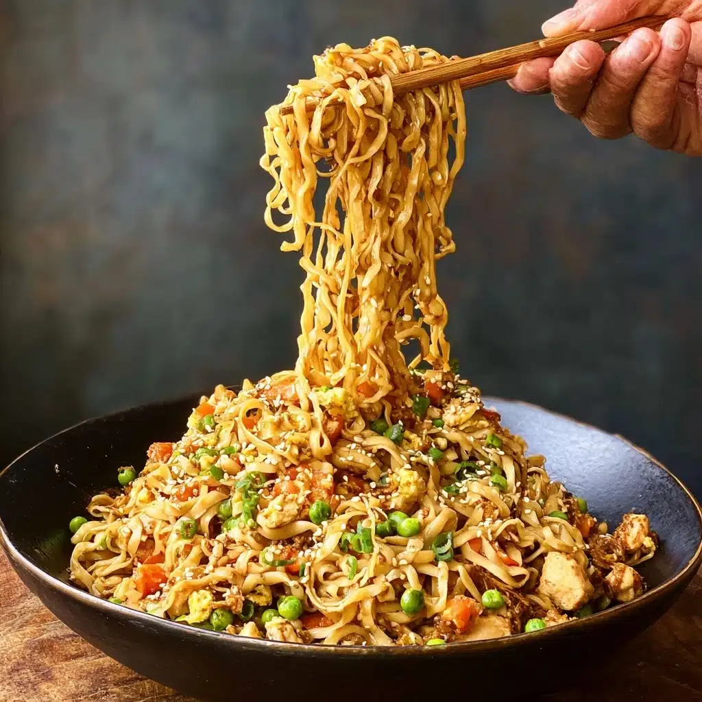 Shrimp and Noodle Stir Fry Recipe - Recipe Image