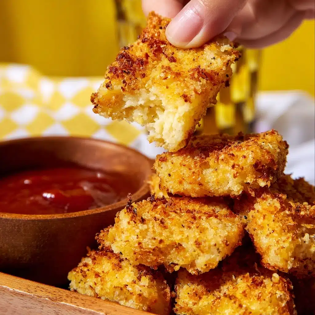 Potato Chip Crusted Popcorn Chicken Nuggets Recipe - Recipe Image