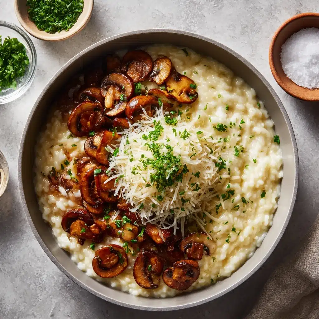 Creamy Mushroom Risotto Recipe - Recipe Image