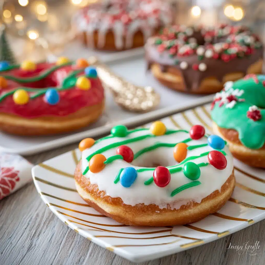 Christmas Donuts Recipe - Recipe Image