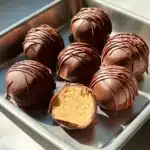 Peanut Butter Cup Cottage Cheese Truffles Recipe
