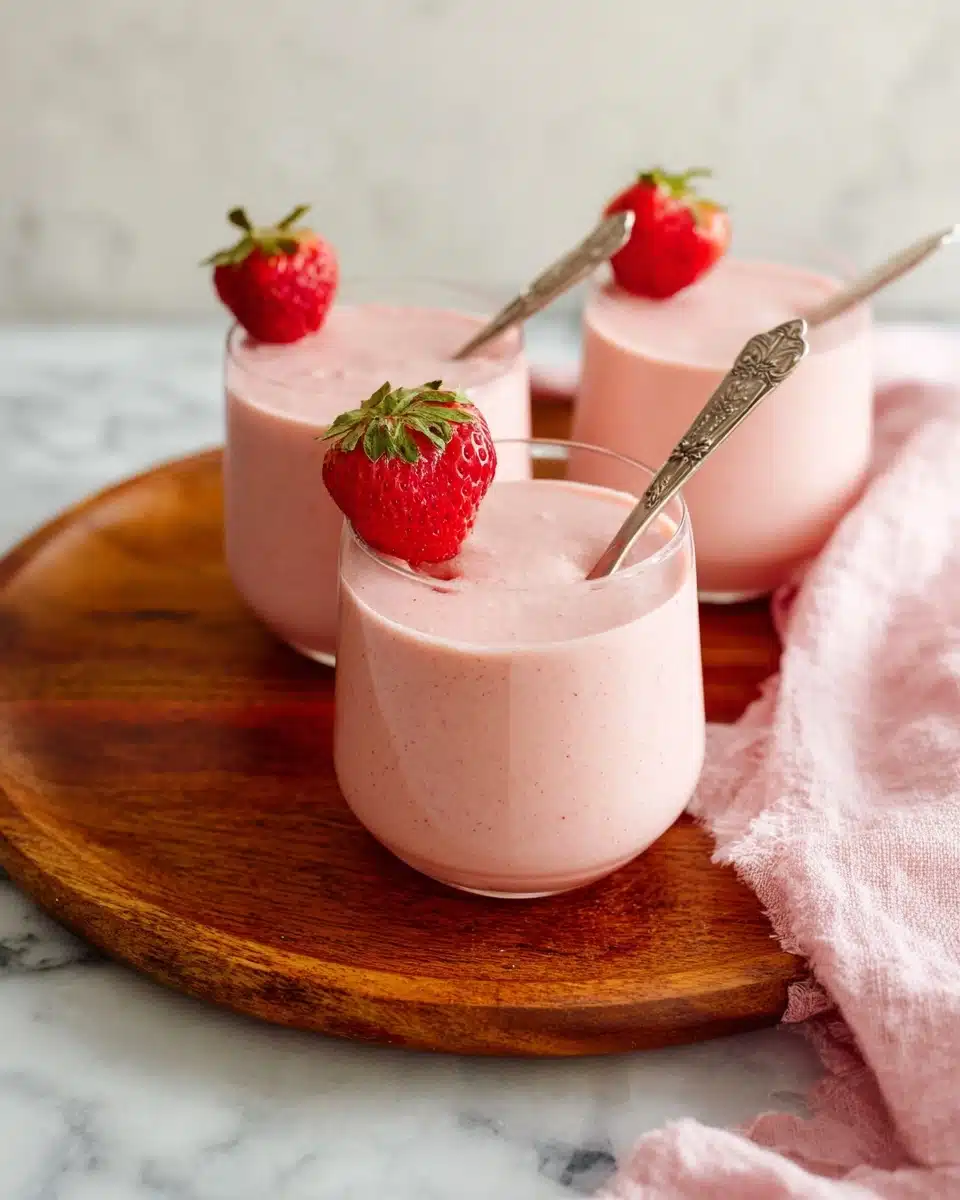 Simple Strawberry Smoothie Recipe
