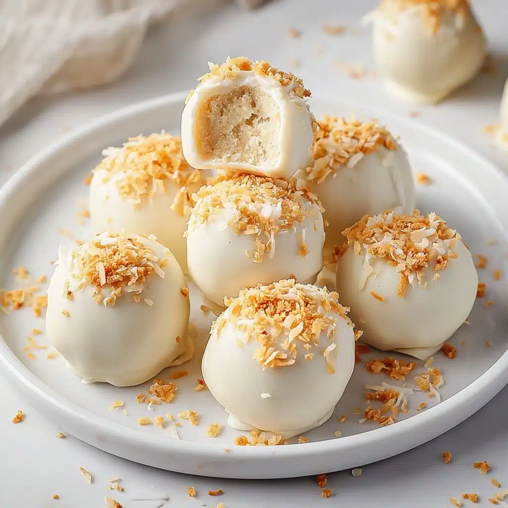 Piña Colada Truffles Recipe - Recipe Image