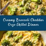 Creamy Broccoli Cheddar Orzo Recipe