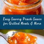 Savory Peach Sauce Recipe