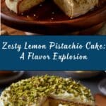 Zesty Lemon Pistachio Cake Recipe