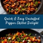 Unstuffed Pepper Skillet Recipe