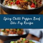Chilli Pepper Beef Recipe
