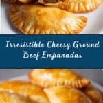 Cheesy Ground Beef Empanadas Recipe