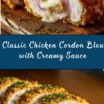 Chicken Cordon Bleu with Sauce Recipe