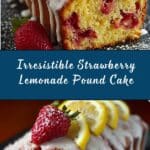 Strawberry Lemonade Pound Cake Recipe