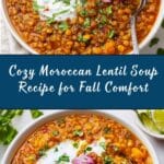 Moroccan Lentil Soup Recipe