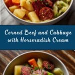 Corned Beef and Cabbage with Horseradish Cream Recipe