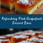 Pink Grapefruit Dessert Bars Recipe