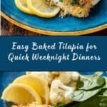 Easy Baked Tilapia Recipe