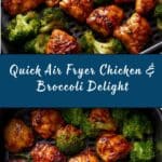 Air Fryer Chicken and Broccoli Recipe