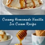 Homemade Vanilla Ice Cream Recipe