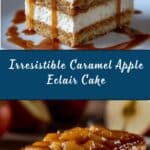 Caramel Apple Eclair Cake Recipe