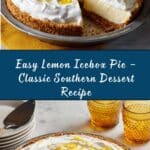 Lemon Icebox Pie Recipe