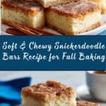 Snickerdoodle Bars Recipe