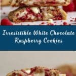 White Chocolate Raspberry Cookies Recipe