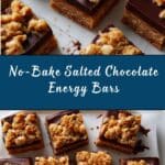 Raw Salted Chocolate Snack Bars Recipe