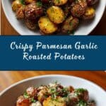 Parmesan Garlic Roasted Potatoes Recipe