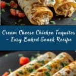 Cream Cheese Chicken Taquitos Recipe
