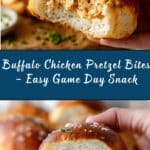 Buffalo Chicken Pretzel Bites Recipe