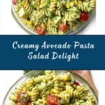 Avocado Pasta Salad Recipe