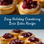 Cranberry Brie Bites Recipe