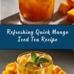 Quick Mango Iced Tea Recipe