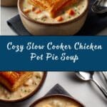 Slow Cooker Chicken Pot Pie Soup Recipe