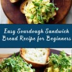 Easy Sourdough Sandwich Bread Recipe