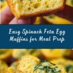 Spinach Feta Egg Muffins Recipe
